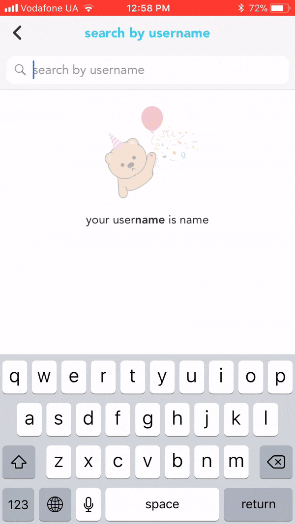 L’application plante lorsque l’utilisateur choisit un chat avec lui-même