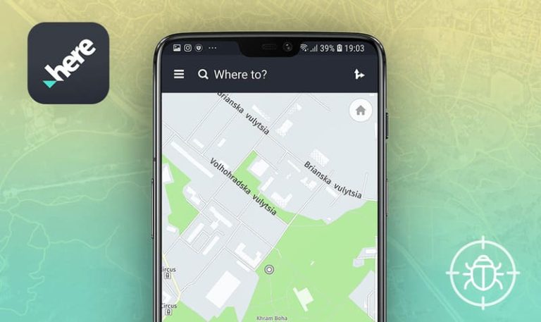 Application HERE WeGo pour Android : Rapport hebdomadaire de bugs par QAwerk