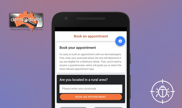 Bugs trouvés dans Dermo Direct pour Android