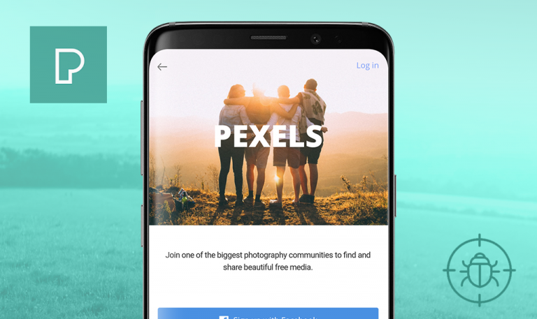 Bugs trouvés dans Pexels pour Android
