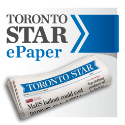 Édition ePaper du Toronto Star