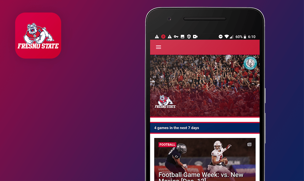 Bugs trouvés dans Fresno State Bulldogs pour Android