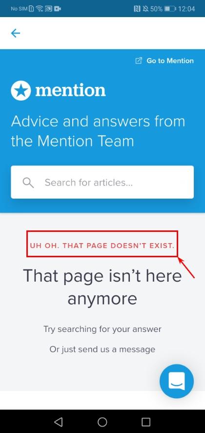 La page « Conditions d’utilisation » n’existe pas