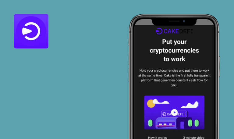 Aucun bug trouvé dans Cake DeFi pour iOS