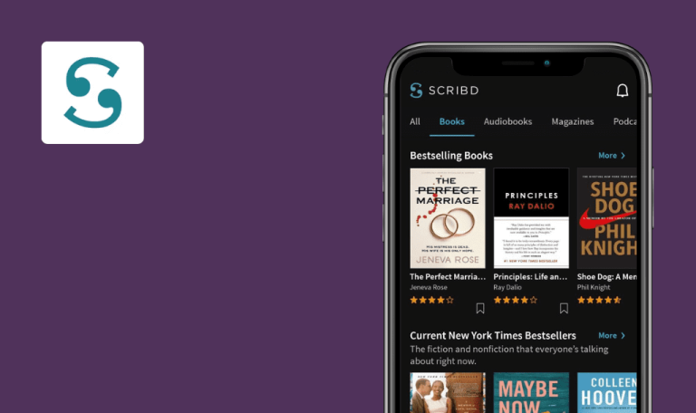 Aucun bogue trouvé dans Scribd : livres audio et ebooks pour iOS