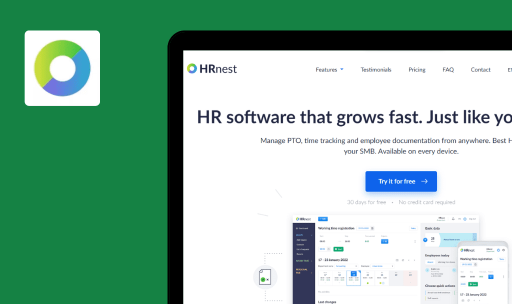 Bogues détectés dans HRnest SaaS
