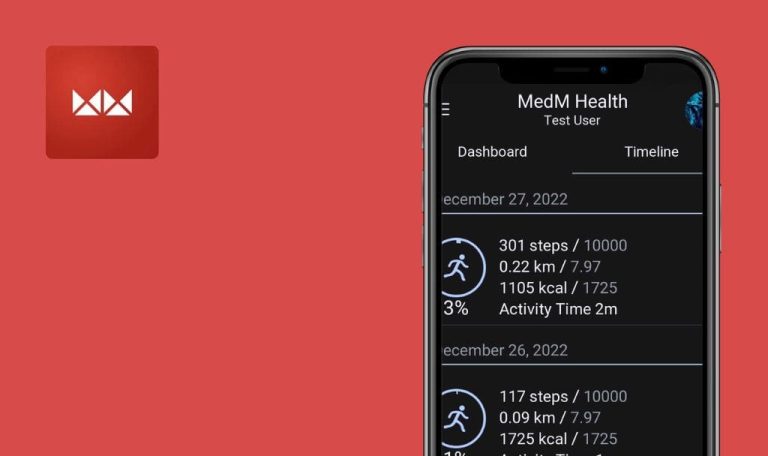 Bugs trouvés dans MedM Health pour Android