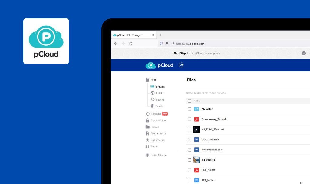 Bugs découverts dans pCloud Business SaaS