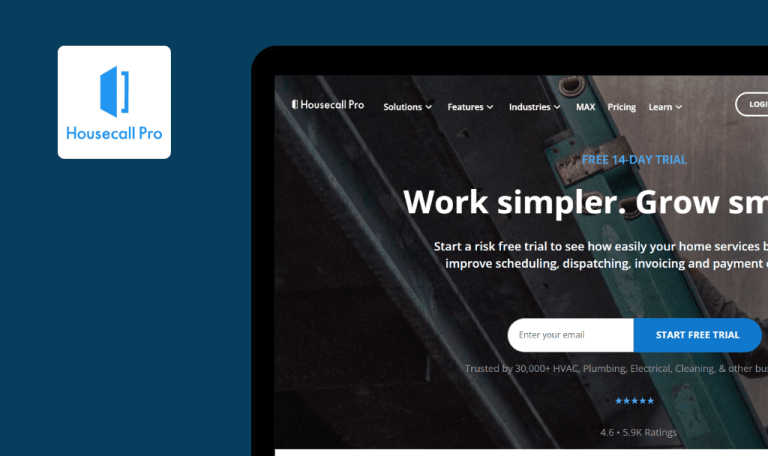 Erreurs trouvées dans Housecall Pro SaaS