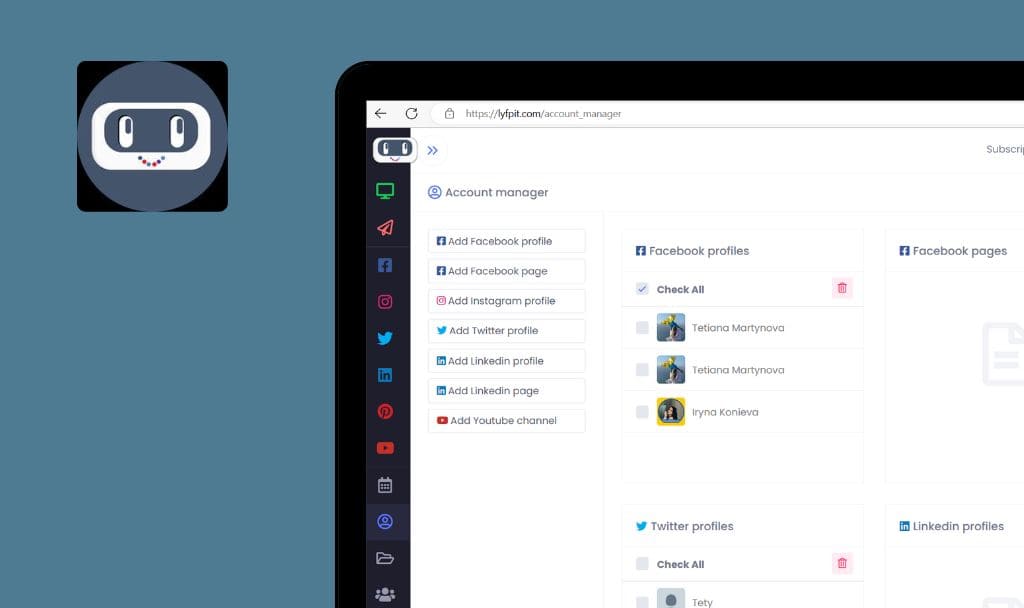 Bugs trouvés dans Lyfpit SaaS