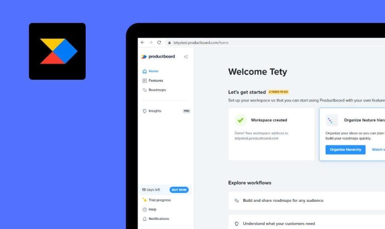 Bugs trouvés dans le SaaS Productboard
