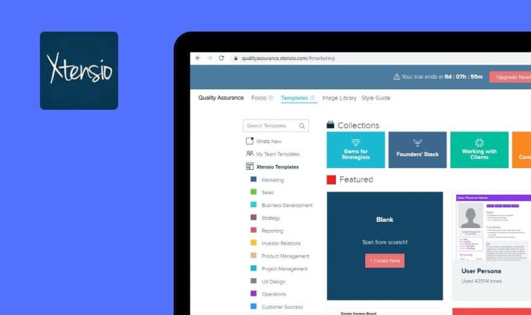 Bugs trouvés dans Xtensio SaaS
