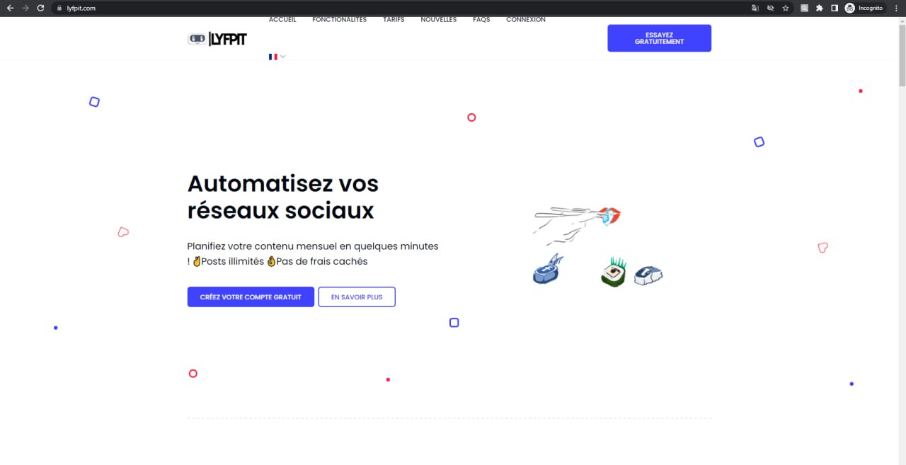 L’en-tête dépasse de la bordure si la langue française est définie