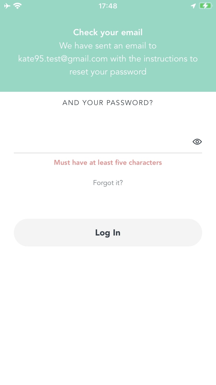 Exigences différentes concernant la longueur du mot de passe sur les pages «Connexion» et «Réinitialisation du mot de passe»