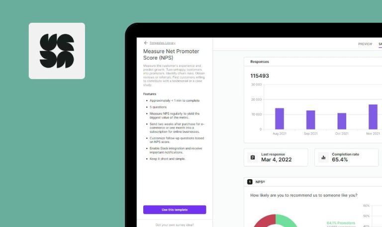 Aucun bug trouvé dans le SaaS Survicate