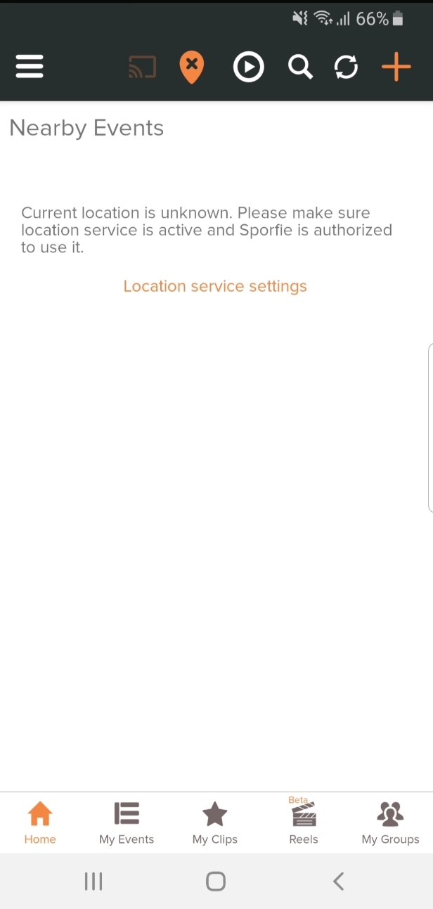 L’écran de l’application connectée se charge avant l’écran de connexion