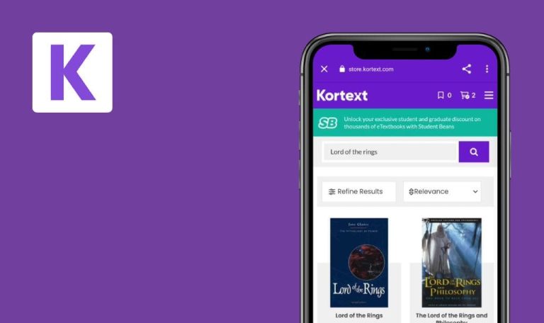 Bugs trouvés dans les ebooks et etextbooks Kortext pour Android