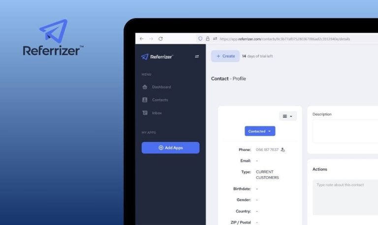Bugs trouvés dans Referrizer SaaS