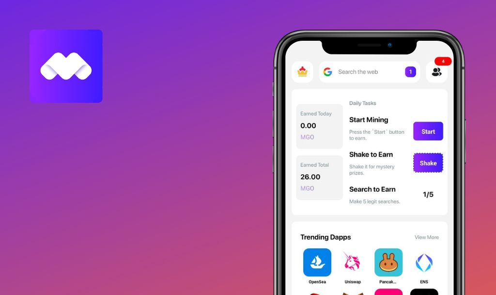 Bugs trouvés pour MineGo Network sur Android