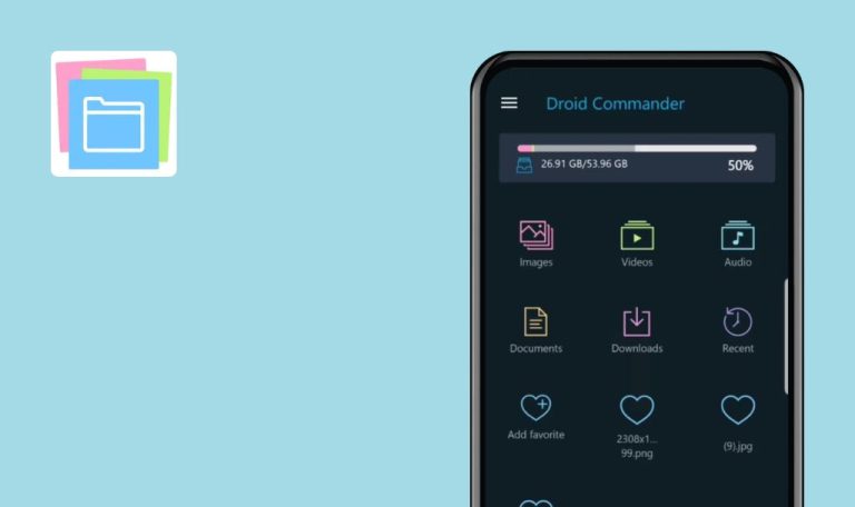 Bugs découverts dans Droid Commander - Gestionnaire de fichiers pour Android