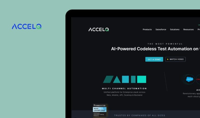 Bugs trouvés dans ACCELQ SaaS