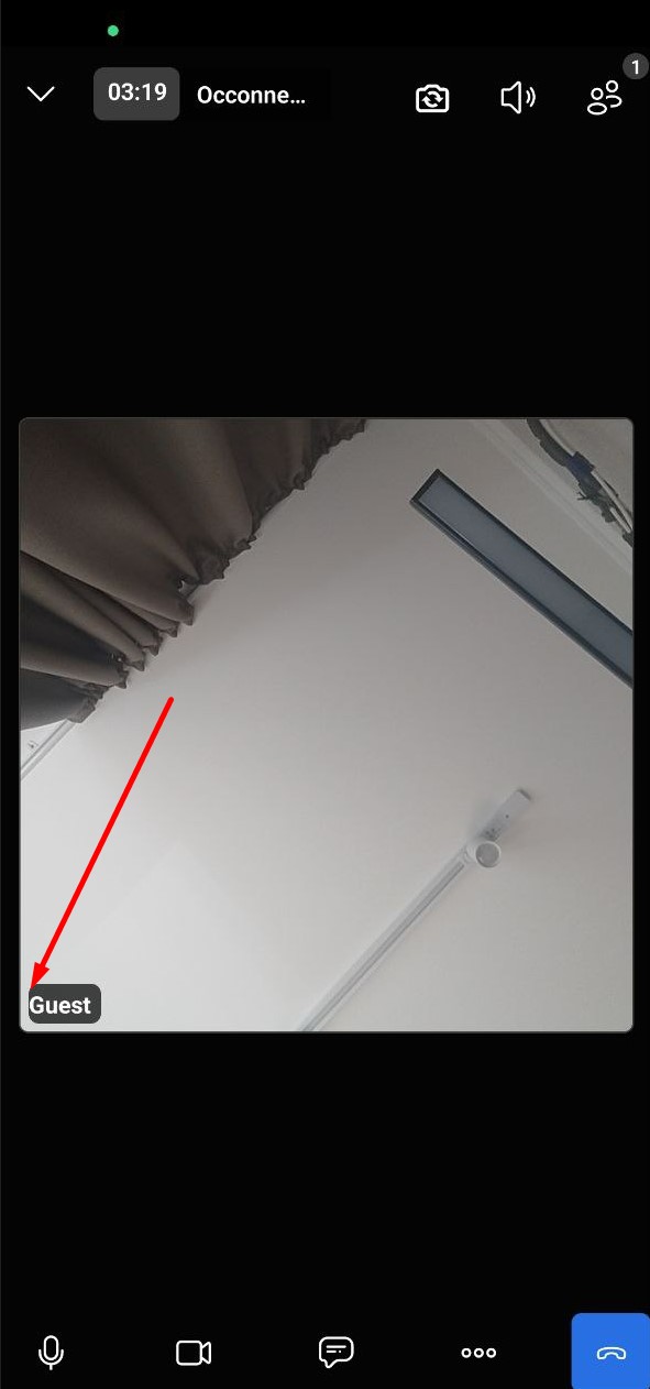 Pas d’indentation à gauche pour l’affichage du nom d’utilisateur