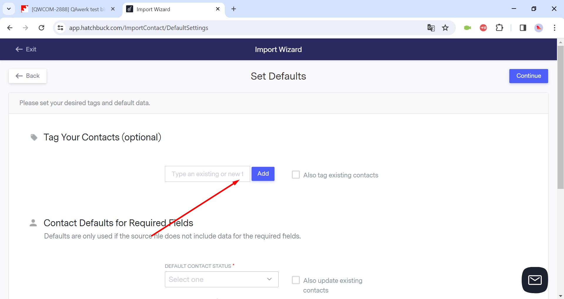 Texte de substitution incomplet