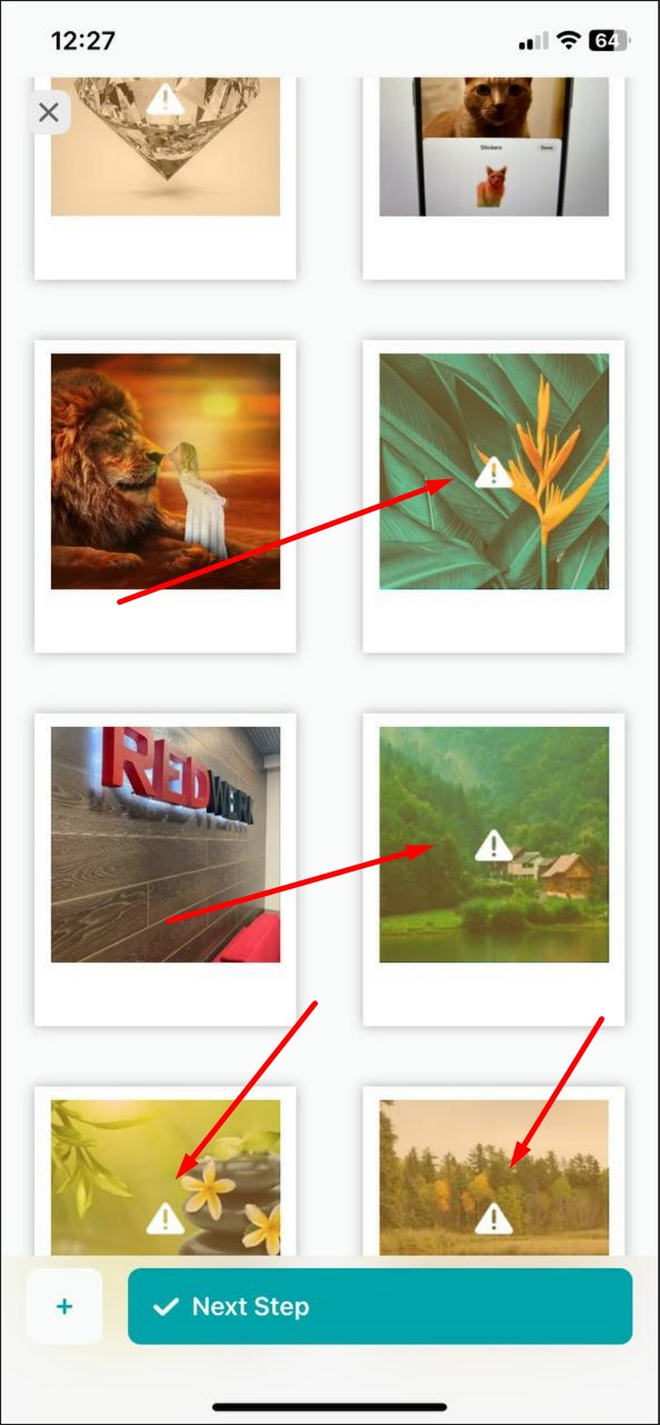 Détails d’erreur manquants pour l’image
