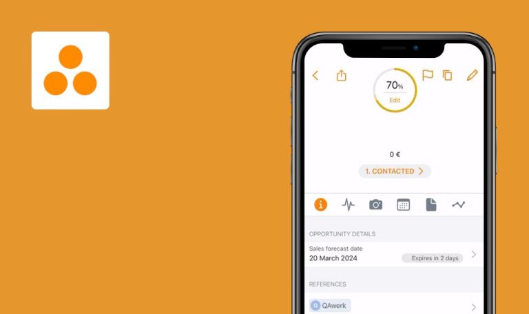 Bugs trouvés dans le CRM mobile ForceManager pour iOS