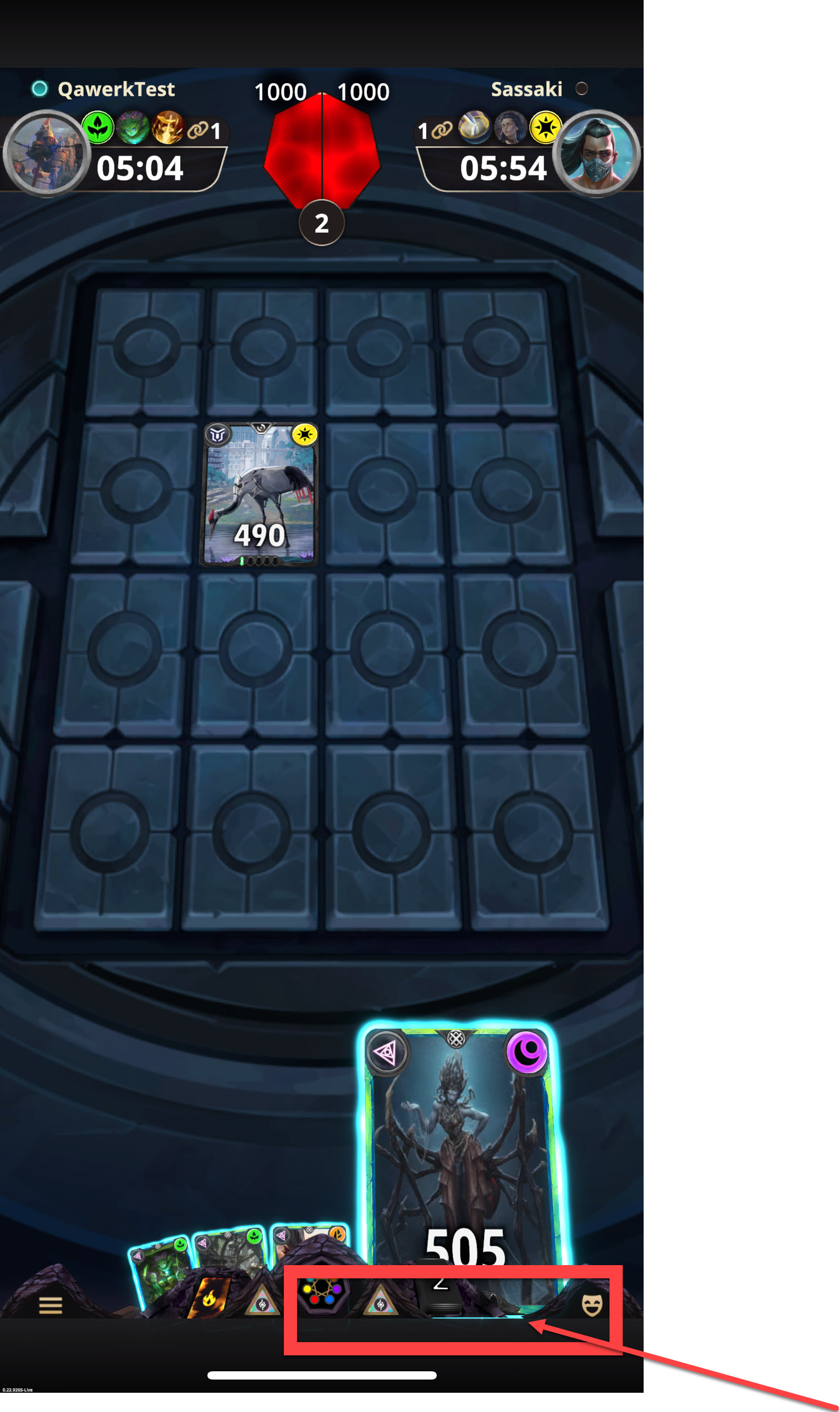 Absence de textures de jeu en bas de l’écran