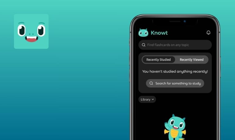 Bugs trouvés dans Knowt - Cartes mémoire et notes IA pour Android