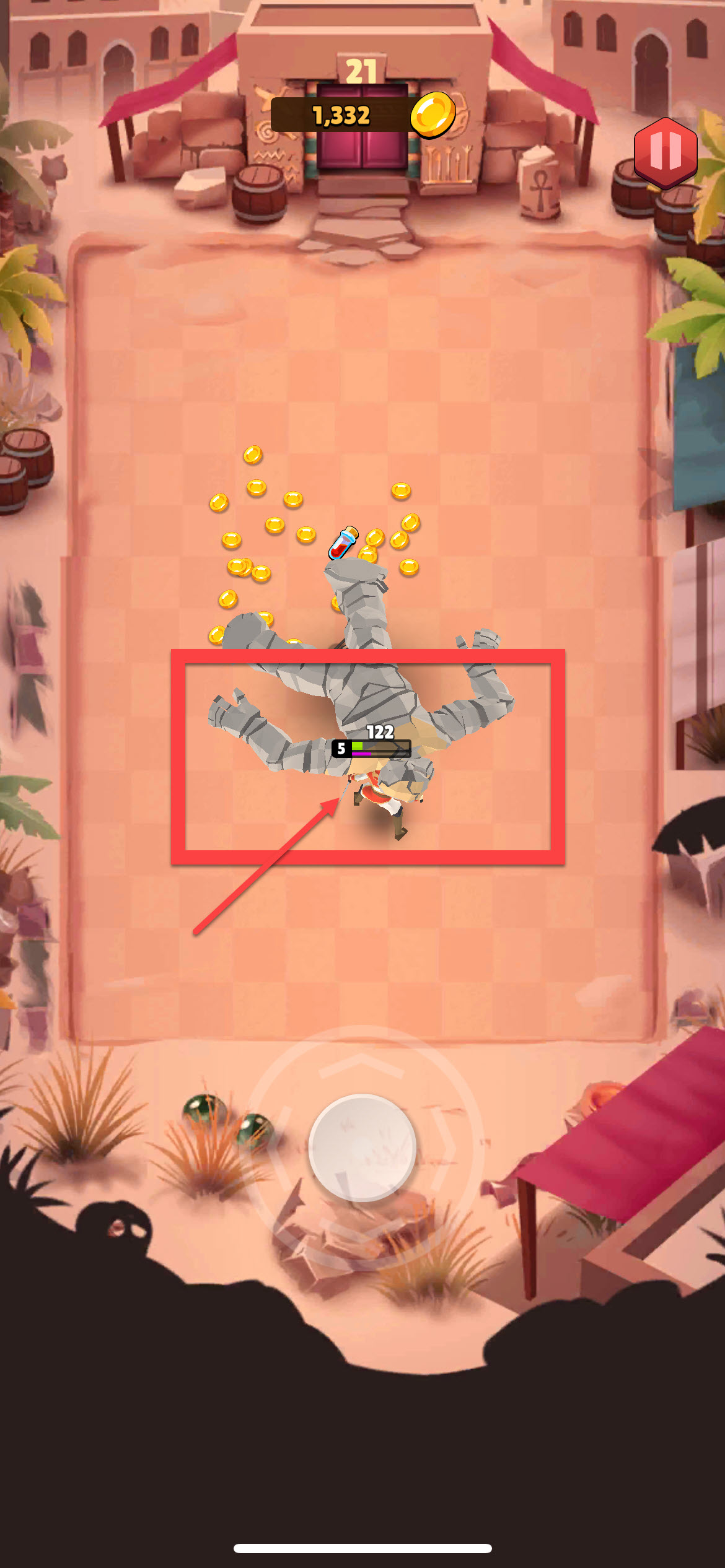 La texture de l’ennemi chevauche la texture du héros après un crash de l’ennemi