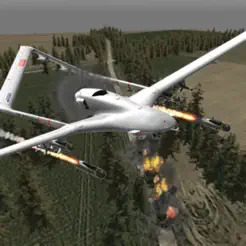 Frappe aérienne militaire 3D