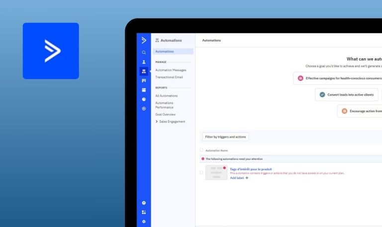 Bugs trouvés dans le SaaS ActiveCampaign