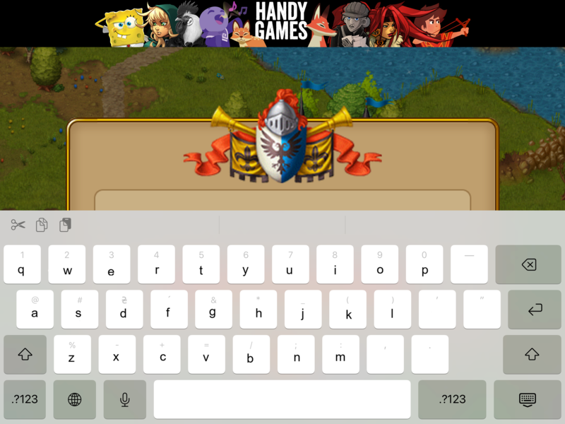 Le clavier chevauche le champ du pseudonyme