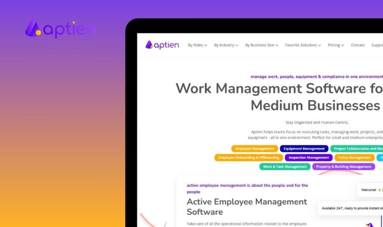 Bugs trouvés dans Aptien SaaS