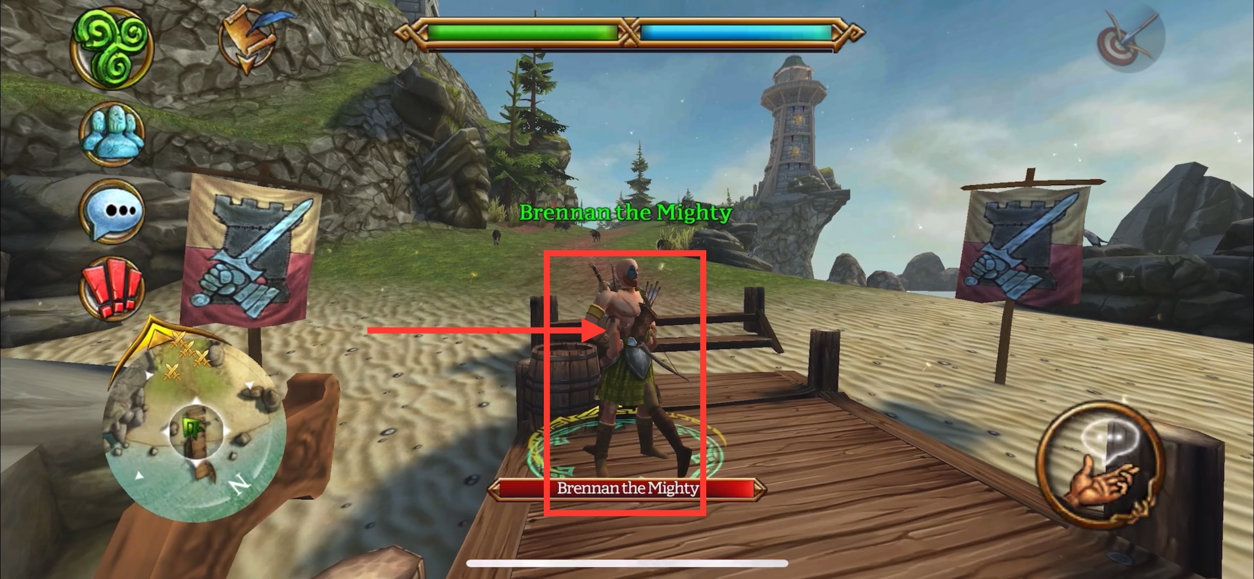 Le modèle du héros peut traverser les textures des ennemis