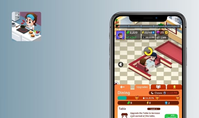Bugs trouvés dans Idle Restaurant Tycoon : Empire pour iOS