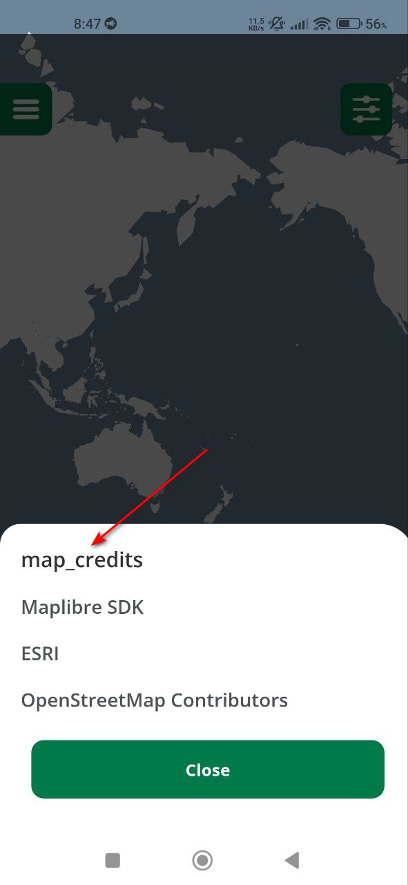 Une chaîne de code apparaît dans le nom de la bannière