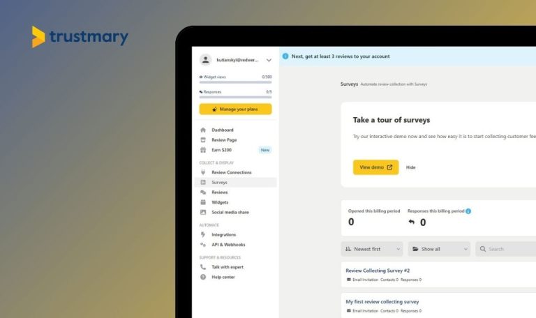 Bugs trouvés dans Trustmary SaaS