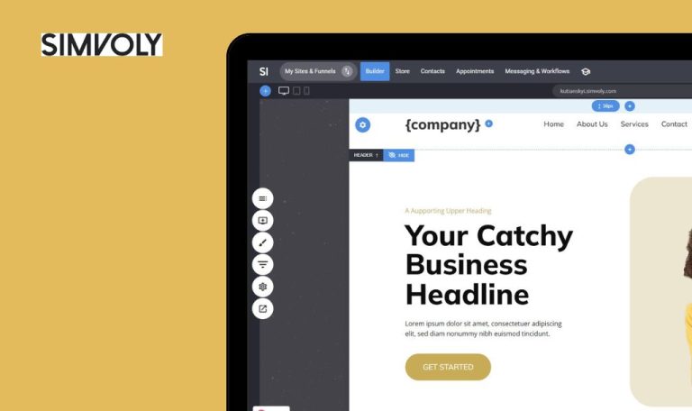 Bugs trouvés dans Simvoly SaaS