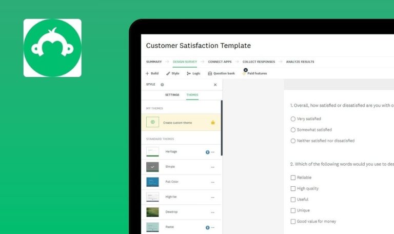 Bugs trouvés dans le SaaS SurveyMonkey