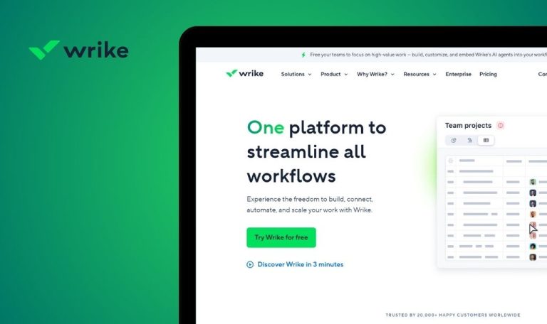 Bugs trouvés dans Wrike SaaS