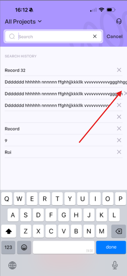 Une requête de recherche longue provoque des problèmes de mise en page dans les suggestions de recherche