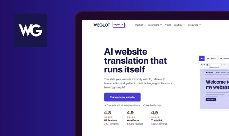 Bugs trouvés dans Weglot SaaS