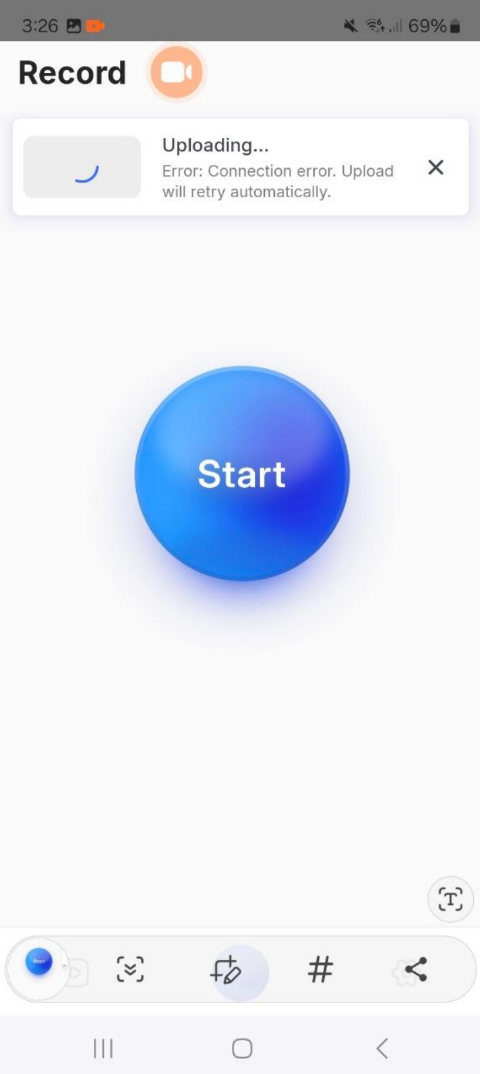 L'erreur de connexion reste affichée jusqu'à ce que l'utilisateur change d'onglet